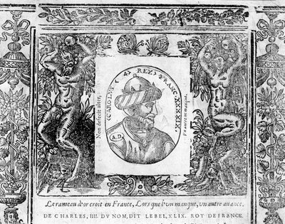 Porträt von Karl IV Le Bel, König von Frankreich von 1322 bis 1328 von Unknown artist