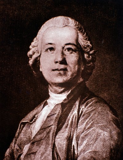 Porträt von Christoph Gluck (Stich) von Unknown artist