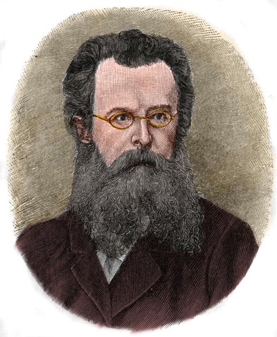 Porträt von Felix Dahn (1834-1912), deutscher Schriftsteller, Professor und Historiker von Unknown artist