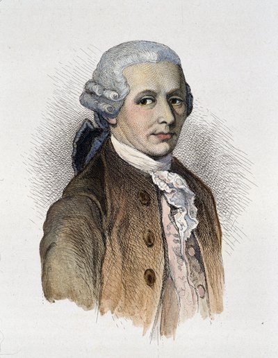 Porträt von Franz Joseph Haydn (1732-1809) Komponist - Gravur von Unknown artist