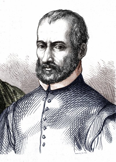 Porträt von Giovanni Pierluigi da Palestrina (1525 - 1594), italienischer Komponist von Unknown artist