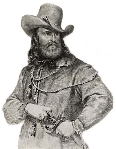 Porträt von Giuseppe Garibaldi (1807-1882), General, italienischer Patriot und Anführer von Unknown artist