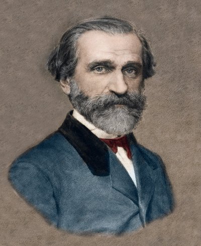 Porträt von Giuseppe Verdi von Unknown artist