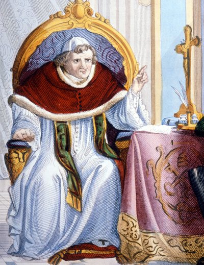 Porträt von Gregor XVI (1745 - 1846) von Unknown artist