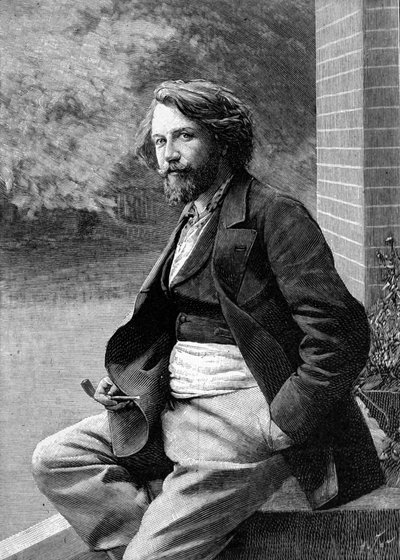 Porträt von Gustave Charpentier. Französischer Komponist (1860 bis 1956). von Unknown artist