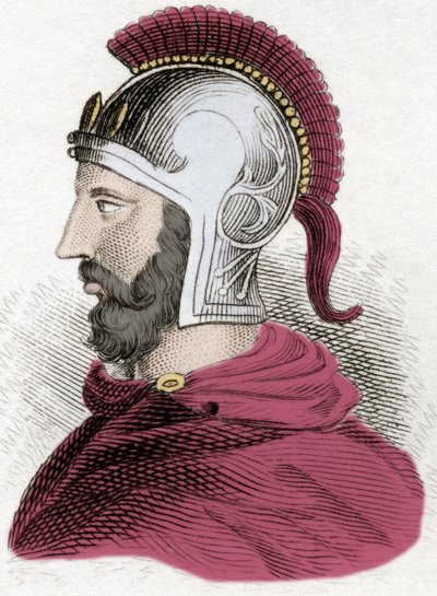 Porträt von Hannibal oder Annibal Barca (ca. 247-183 v. Chr.), karthagischer General und Staatsmann von Unknown artist