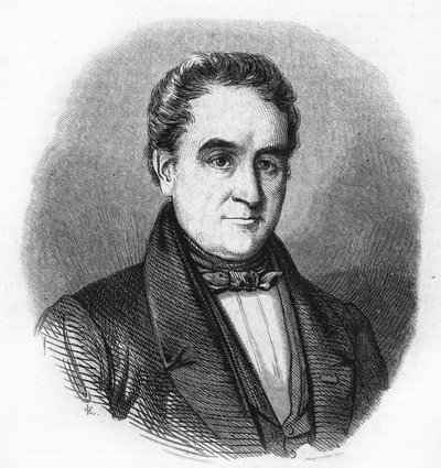 Porträt von Hendrik Tollens (1780-1856), niederländischer Dichter von Unknown artist