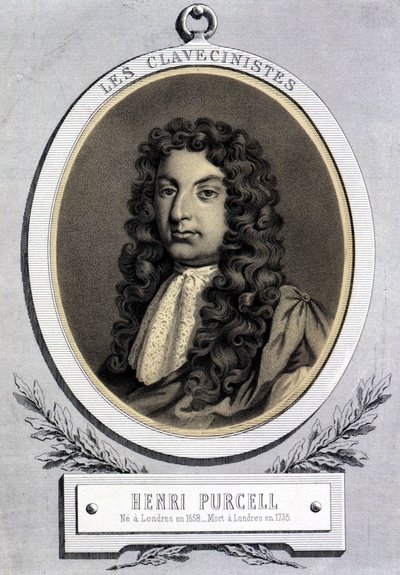 Porträt von Henry Purcell (1659 - 1695), britischer Komponist von Unknown artist