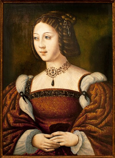 Porträt von Isabella von Portugal (1503-1539) von Unknown artist