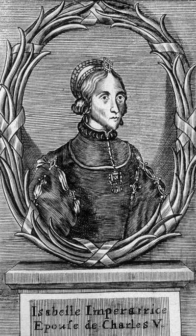 Porträt von Isabelle, Kaiserin und Ehefrau von Karl V. von Unknown artist