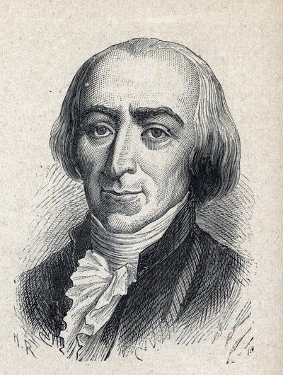 Porträt von Jean Marie Roland, Viscount de la Platière von Unknown artist