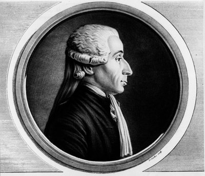 Porträt von Jean Sylvain Bailly, Abgeordneter in den Generalständen. Gravur in 