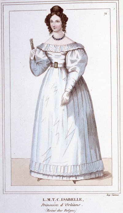 Porträt von Louise Marie Thérèse Charlotte Isabelle d