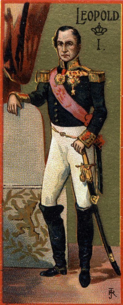 Porträt von Leopold I. von Belgien (1790-1865). von Unknown artist