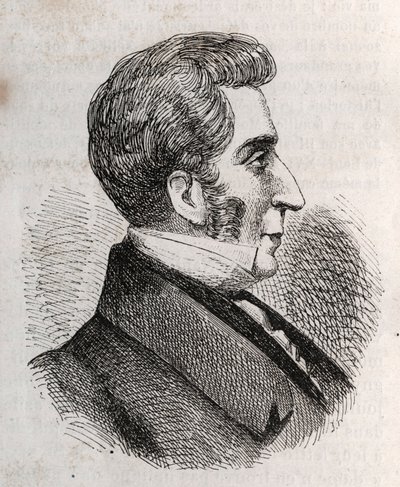 Porträt von Louis Charles Bonaventure Pierre, Graf von Mesnard (1769-1842) - Gravur von Unknown artist