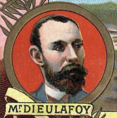 Porträt von Marcel Auguste Dieulafoy von Unknown artist