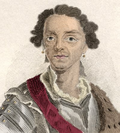 Porträt von Moritz von Sachsen (Hermann Moritz) (1696-1750), genannt „Graf von Sachsen“ oder „Graf von Raute“ von Unknown artist