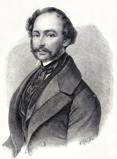Porträt von Maximilian II., König von Bayern - Porträt von Maximilian II. Joseph de Baviere (1811 - 1864) von Unknown artist