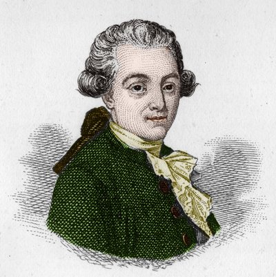 Porträt von Nicolas Joseph Florent Gilbert von Unknown artist