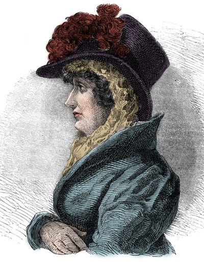 Porträt von Königin Caroline von Braunschweig (1768-1821), Ehefrau von Georg IV., König von England - Caroline von Braunschweig, Königin von Großbritannien und Irland (1768-1821), Gemahlin von Georg IV. von Unknown artist