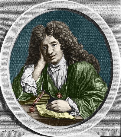 Porträt von Richard Delalande, Superintendent der Musik des Königs; geb. 15. Dez. 1657 in Paris; gest. 18. Jan. 1726 von Unknown artist