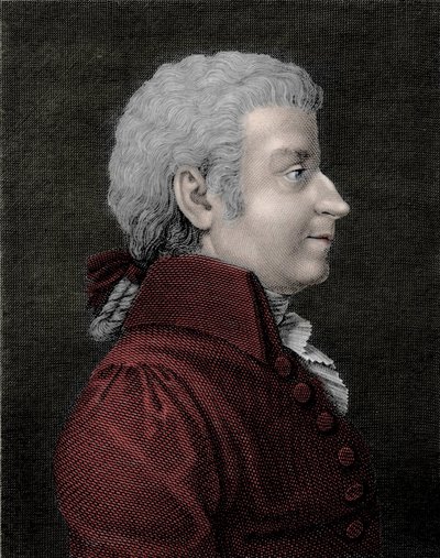 Porträt des jungen Wolfgang Amadeus Mozart (1756-1791), Komponist von Unknown artist