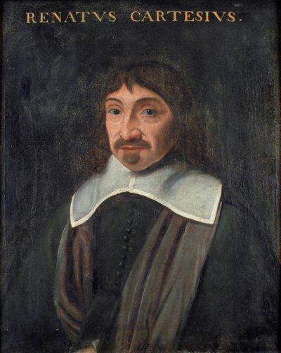Porträt des Philosophen René Descartes (1596-1650) von Unknown artist