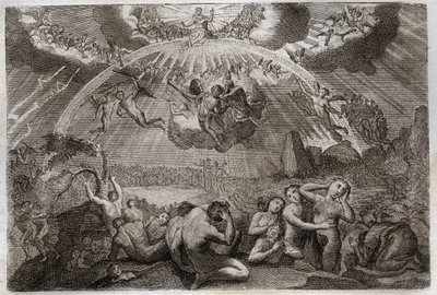 Bibel von Royaumont, Neues Testament: Das Jüngste Gericht. von Unknown artist