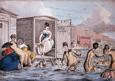 Seebäder in Brighton - 19. Jahrhundert, B.N. von Unknown artist