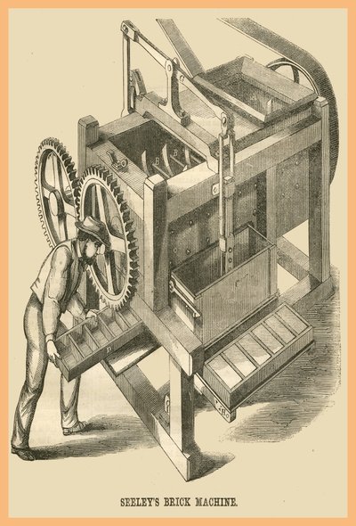 Seeleys Ziegelmaschine von Unknown Artist