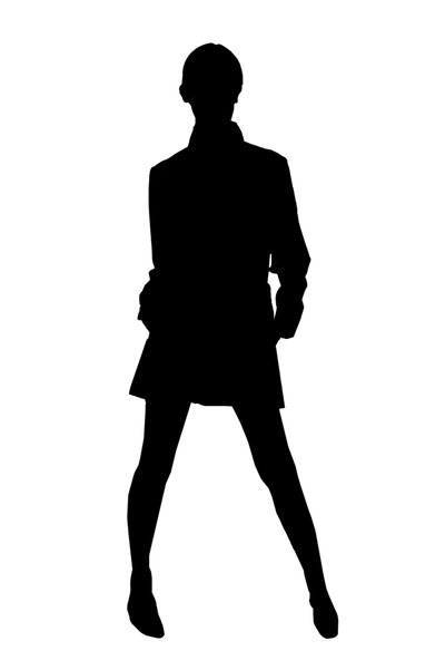 Sechziger Silhouette von Unknown artist
