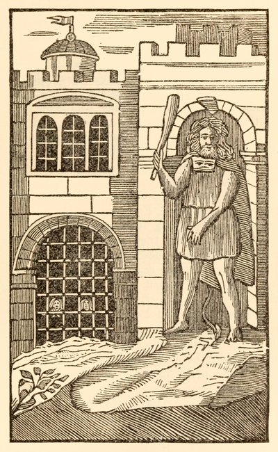 Die Pilger jetzt, um das Fleisch zu befriedigen aus Der Pilgerreise von dieser Welt in die zukünftige Welt von John Bunyan von Unknown