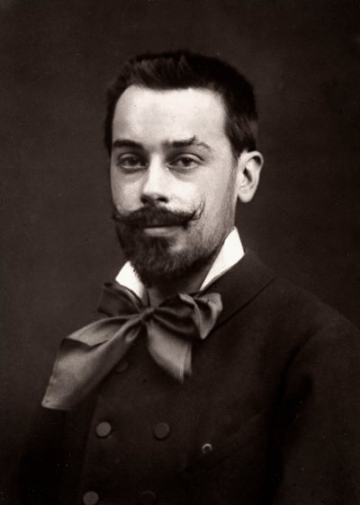 Der Künstler Jean Geoffroy porträtiert anlässlich des Salons von Paris 1883 von Unknown