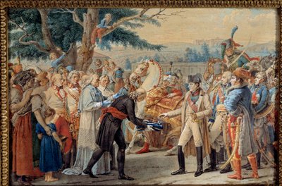 Die Übergabe der Schlüssel von Wien an Napoleon I. (1769-1821) von Unknown artist