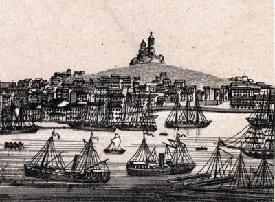 Der alte Hafen von Marseille in „Die Welt illustriert 168 Ansichten“ von Unknown artist