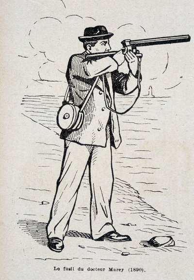 Das Gewehr von Dr. Etienne Jules (Etienne-Jules) Marey (1890) von Unknown artist