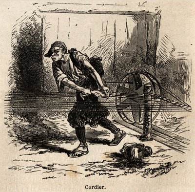 Der Seilmacher von Unknown artist