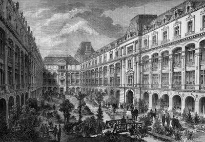 Transformationen von Paris unter dem Zweiten Kaiserreich, Paris Haussmann: Place du Chateau d
