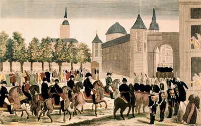 Triumphaler Einzug von Napoleons Truppen in Madrid, 4. Dezember 1808 von Unknown artist