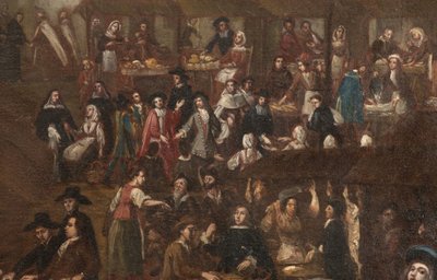 Ansicht des Grand Marché Verziere in Mailand von Unknown Artist