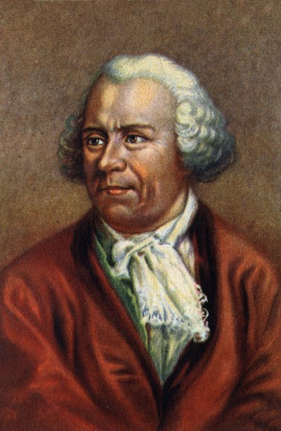 Porträt von Leonhard Euler, Schweizer Mathematiker. von Unknown Artist