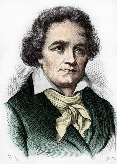 Porträt von Ludwig van Beethoven, deutscher Komponist (1770-1827) von Unknown artist