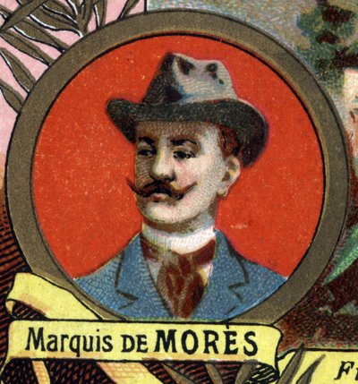 Porträt des Marquis de Mores von Unknown artist