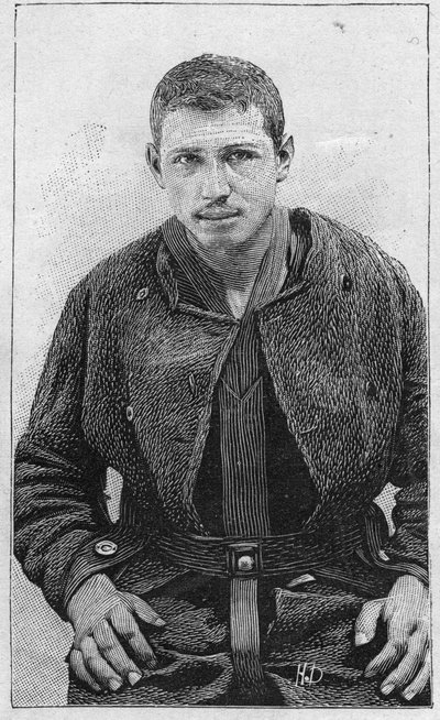 Der Anarchist Caserio Santo, Mörder von Präsident Sadi Carnot (1837-1894). von Unknown artist