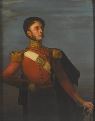 Ein Hauptmann der 13. Bengalischen Eingeborenen-Infanterie von Unknown artist