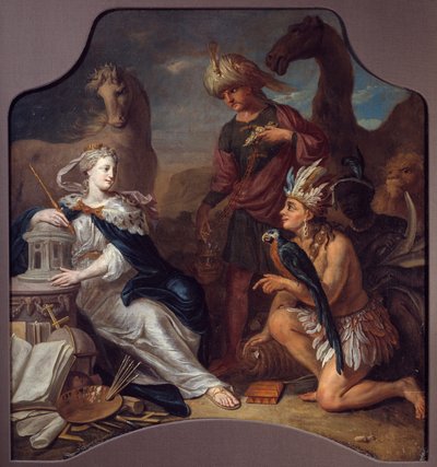 Allegorie der vier Kontinente von Unknown artist