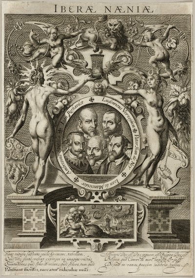 Allegorie über die Sinnlosigkeit von Friedensgesprächen mit Spanien von Unknown artist
