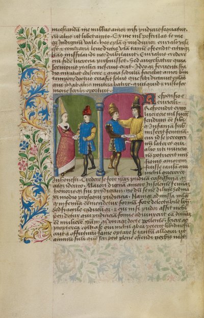 Ein Briefwechsel zwischen Euryalus und Lucretia von Unknown artist