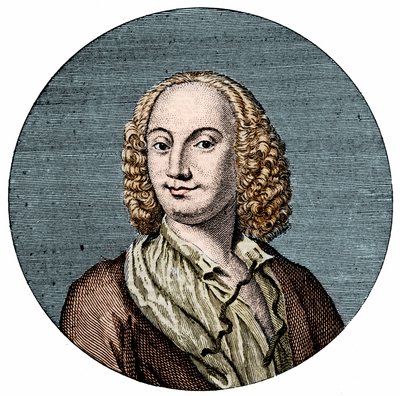 Antonio Vivaldi (1678-1741), italienischer Komponist von Unknown artist