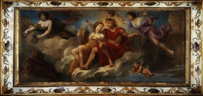 Apollo und die vier Jahreszeiten, Frühling, Sommer, Herbst und Winter, zwischen 1645 und 1655 von Unknown artist